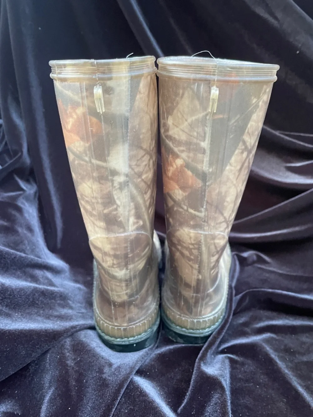 Kamik Kids' Stomp Camo Rain Boots Sz 12 very nice condition!